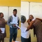 South African teacher receives VIP treatment from her students (Video)